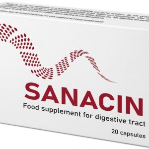 Sanacin - Supliment alimentar - Digestie Usoara si Echilibru Gastrointestinal